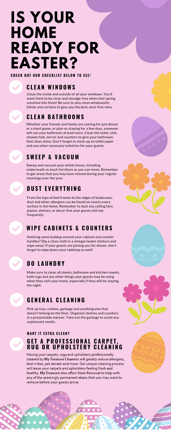 Easter/ Spring Home Cleaning Tips